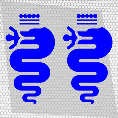 Set 2 Pcs HQ Car Hood and Sides Cover Stickers DIY Auto Vinyl Decals For Alfa Romeo Graphics MiTo Giulia Giulietta Car Tuning Accessories