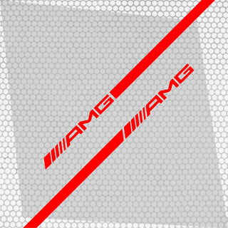 Set 2 Pcs Mercedes AMG Car Stripes