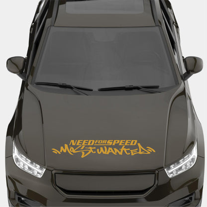 2 Pcs Need For Speed Scratch Graphic Stickers Bumper Window Windshield | Need For Speed Scratch Emblem for Car, Truck SUV Trailer Both Sides