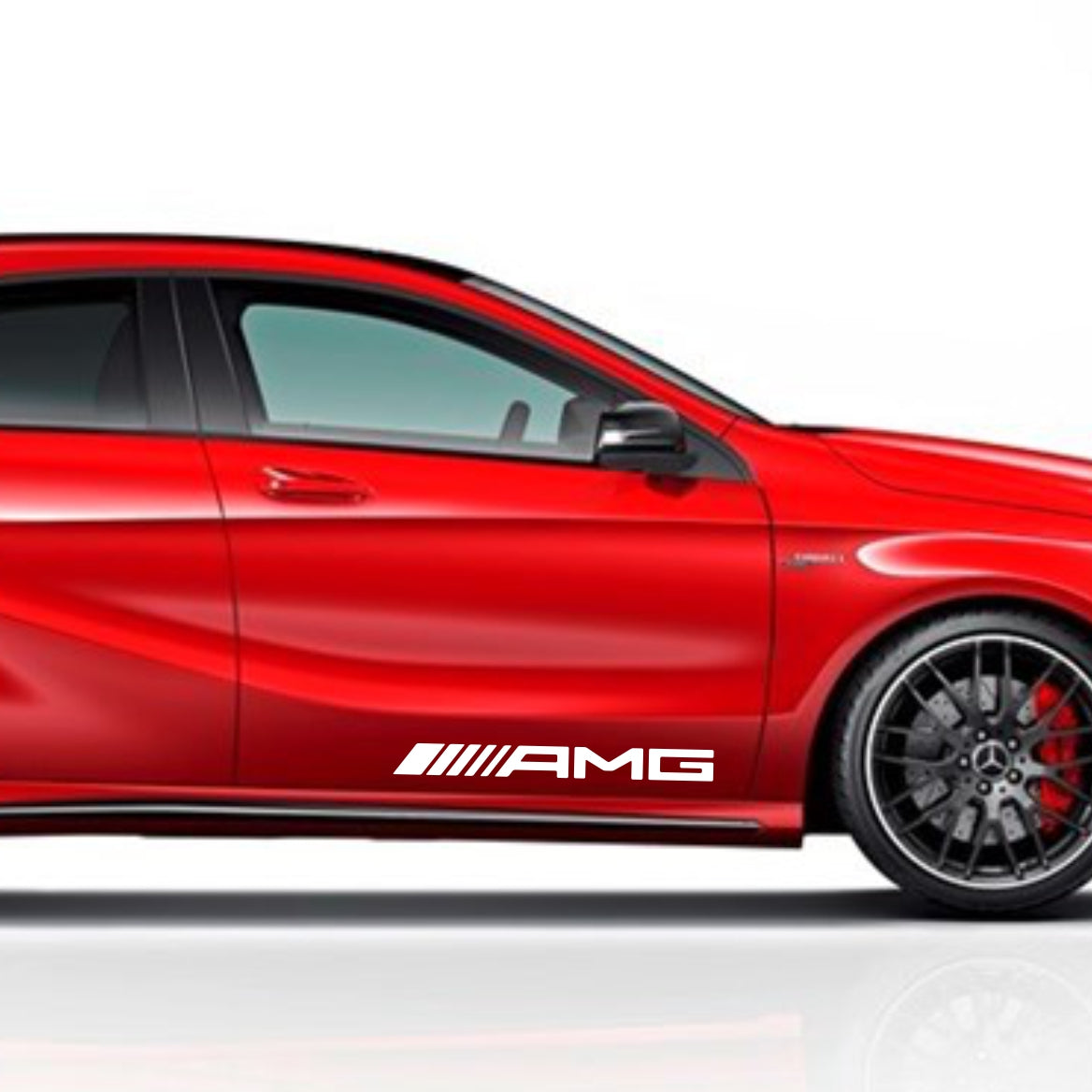 Set 12 Pcs AMG Sticker Decals