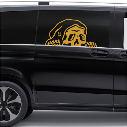 Set 2 Pcs Car Stickers Motive Monsters Blood JDM Decals | Sticker Graphics Both Sides Scary Pattern Wrap Vinyl Decals | Funny Graphics vinyl