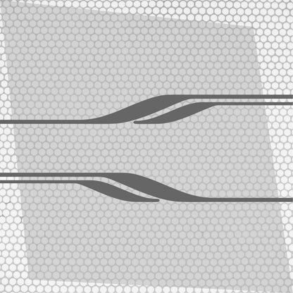 Set 2 Pcs Vehicle Stripes Auto Graphics RV Trailer Car Truck Boat Accent Stripe Both Sides Decals | Camper Van Stripes Sides Decor adhesives