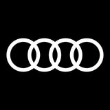 Definir 2 Pcs Audi Emblema Decalque Adesivo | Kit premium 2 decalques de logotipos