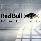 Set 4 Pcs Red Bull Racing Emblem Decal Sticker | Kit Redbull Premium Logo Decals