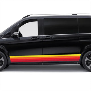 4 Styles Retro Style Graphics Stripes