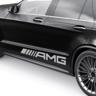 Kit 6 Pcs AMG Emblem Motorsport Graphic Decal Sticker