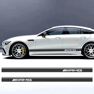 Set 2 Pcs Mercedes AMG Car Stripes
