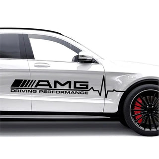 Kit 2 Pcs AMG Driving Performance Decal Sticker