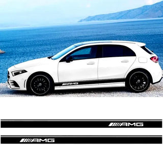 Set 2 Pcs Mercedes AMG Car Stripes