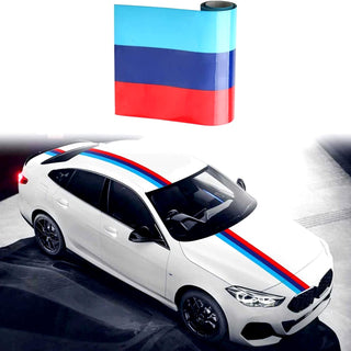 Adesivos Automáticos de 3 metros de comprimento para BMW Performance | Decoração de adesivo de vinil com faixa de carro para BMW