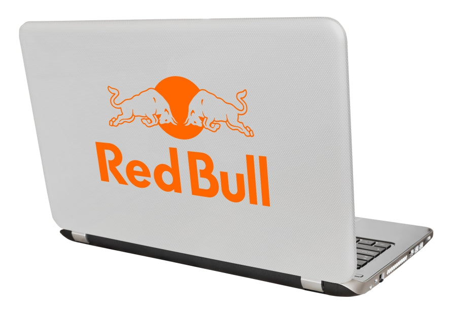 Set 4 Pcs Red Bull Emblem Graphic Energy Drink Sponsor Decals