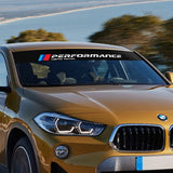 Car Windshield Sticker Decal Car Window Banner Sticker Compatible with BMW