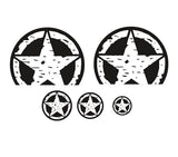 Conjunto adesivo adesivo para motocicleta Vespa Army Star