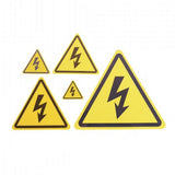 2x Set Danger High Voltage Electric Warning Safety Label Sign Decal Sticker | Warning Stickers | Electric warning danger decal