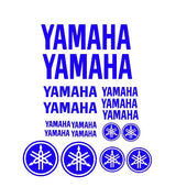 17X Logos Set Yamaha Racing Decal Stickers | Premium Logo Decals | Racing decor Adhesives