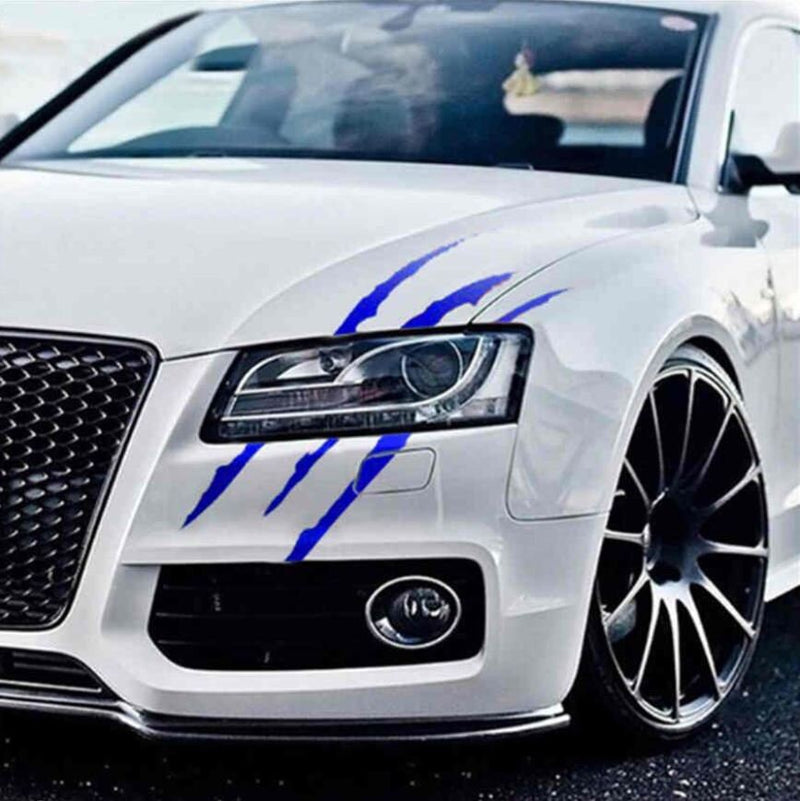 1 Pc Set Auto Car Sticker Reflective Monster Claw Scratch Stripe Marks Headlight Decal Car Stickers