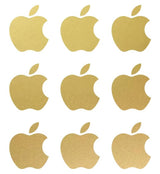 Set 9 Pcs Logo Apple Emblem Decal Sticker | Kit Premium Logo Decals