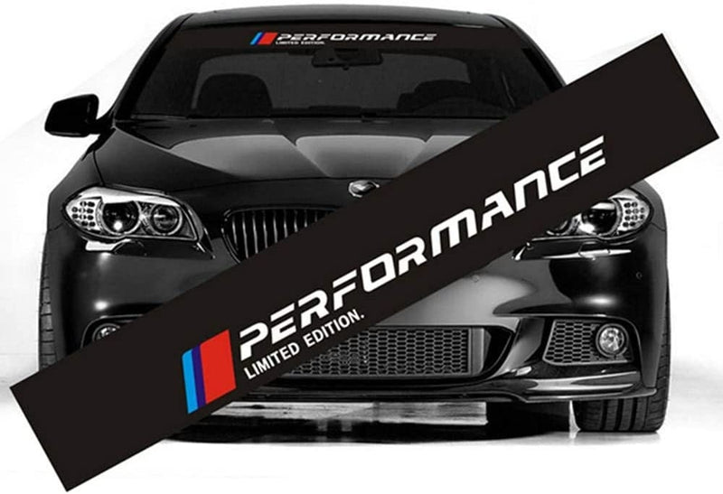 Car Windshield Sticker Decal Car Window Banner Sticker Compatible with BMW