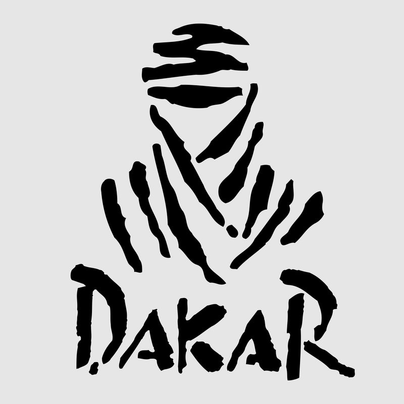 2Pcs Dakar Racing Vinyl Decal Sticker Car, Motorcycle, 4x4, Motorsport Competition Side Stickers