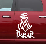 2Pcs Dakar Racing Vinyl Decal Sticker Car, Motorcycle, 4x4, Motorsport Competition Side Stickers