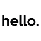 Hello Wall Decal Removable Wall Sticker Quote Wall Decal Hello Door Decal Welcome Decal Welcome Vinyl Sticker Welcome Sign