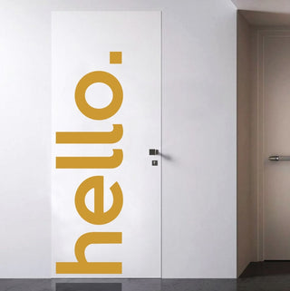 Hello Wall Decal