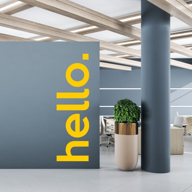 Hello Wall Decal