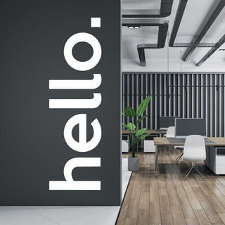 Hello Wall Decal