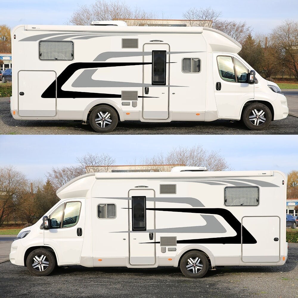 Kit 2 Big Pcs Nanny Car RV Full Body DIY Car Stickerproof Sticker