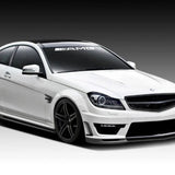 Windshield Mercedes AMG Car Sunstripe Sticker. Mirror vinyl stikers stripes decal graphics for car and truck