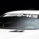 Windshield Mercedes AMG Car Sunstripe Sticker. Mirror vinyl stikers stripes decal graphics for car and truck