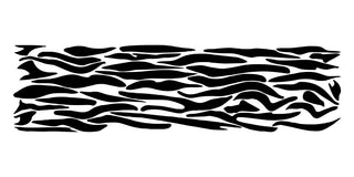 Kit 40 Pcs Decor Sticker Camouflage Zebra Stripe Sticker