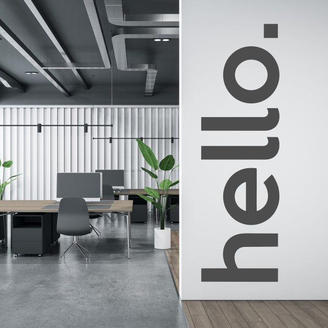 Hello Wall Decal