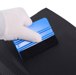 1 Pcs Car Scraper With Felt Squeegee Tool