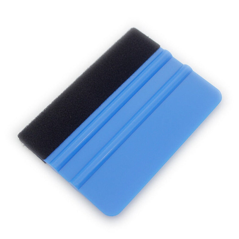 1 Pcs Car Scraper With Felt Squeegee Tool Film Wrapping Auto Styling Car Scraper With Felt Squeegee Tool Film Wrapping