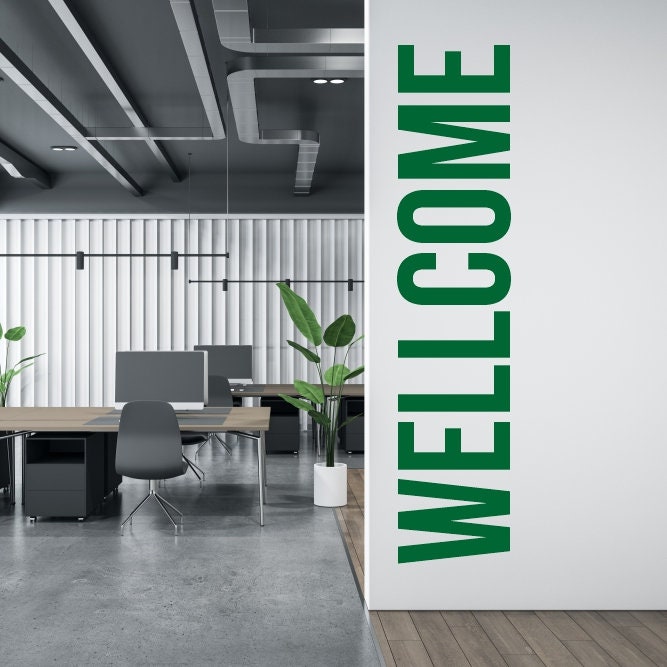 Wellcome Wall Decal