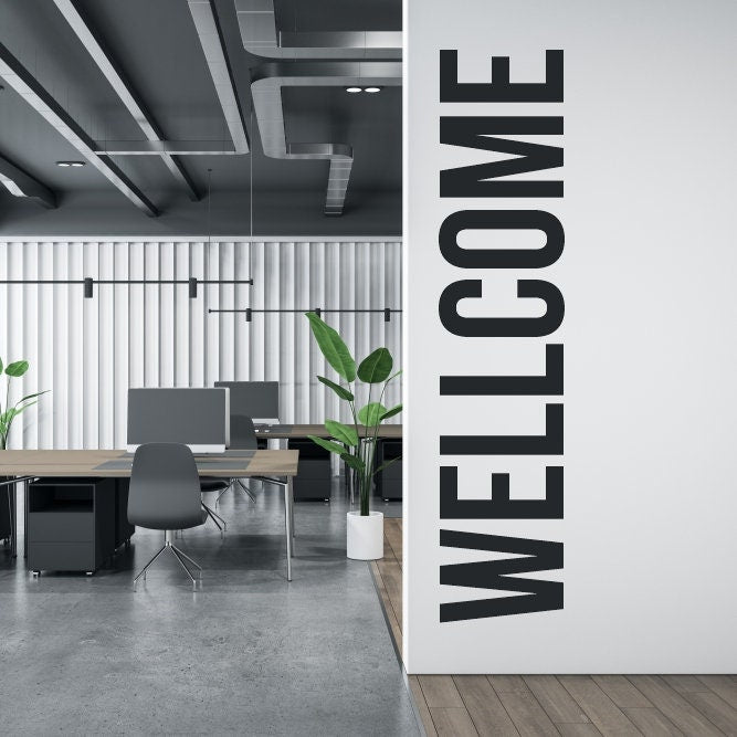 Wellcome Wall Decal