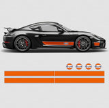 GULF Le Mans Racing Stripes set  - Vinyl self adhesive graphic car sticker decals