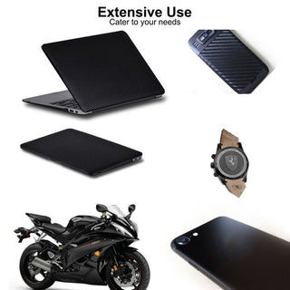 1 Pc 3D Carbon Fiber Vinyl Wrap Sheet Roll Protective Car Stickers