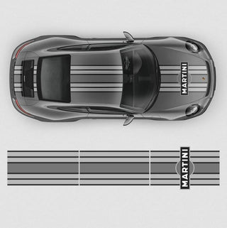 Martini Racing Stripes Set for Carrera Vinyl Graphics
