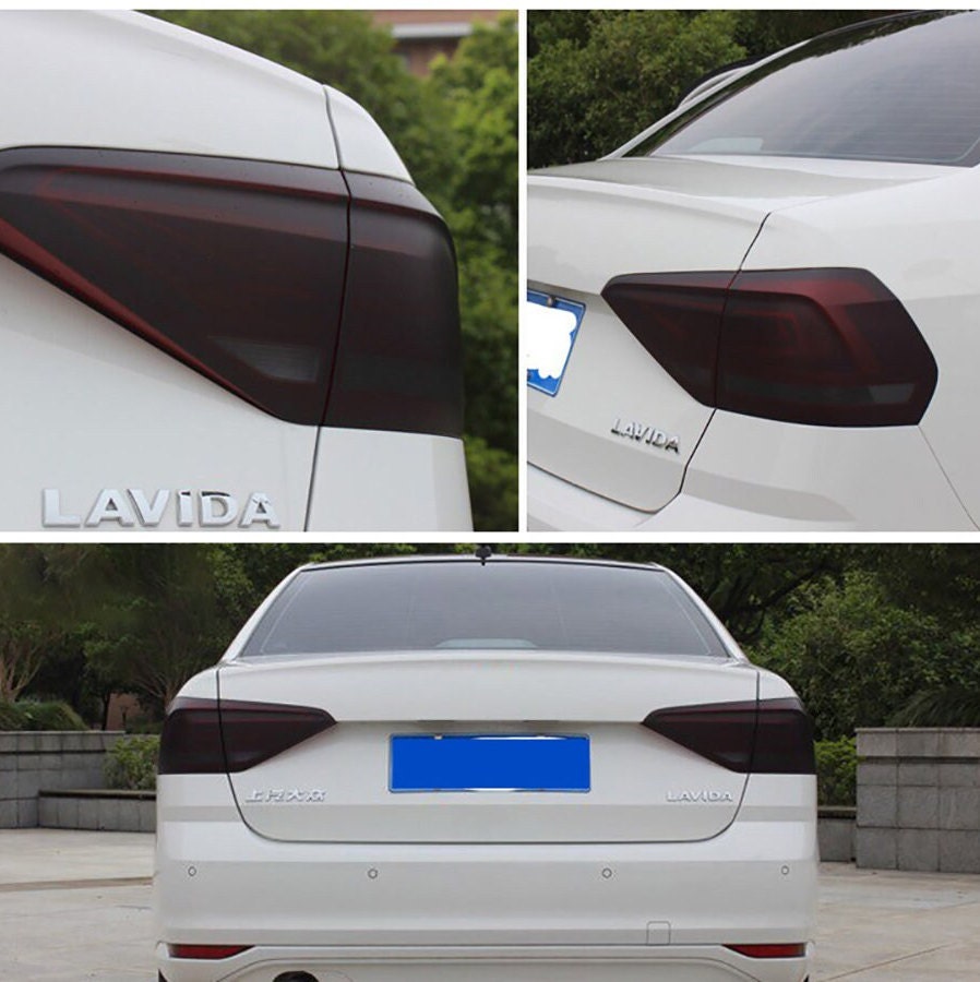 Dark Black Tinting Film Fog Tail Lights Headlights