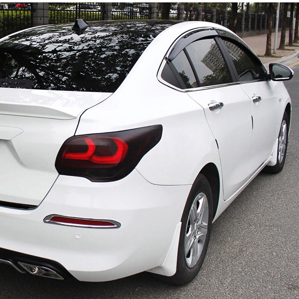Dark Black Tinting Film Fog Tail Lights Headlights