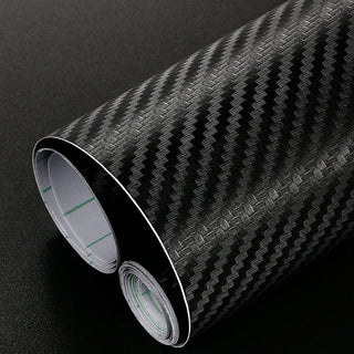 1 Pc 3D Carbon Fiber Vinyl Wrap Sheet Roll Protective Car Stickers