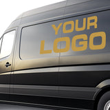 Set 2 Pcs Custom Vinyl Decal | Your Business Logo or lettering | Outdoor Rating | Auto Premium kit decals