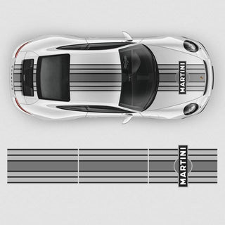 Martini Racing Stripes Set for Carrera Vinyl Graphics